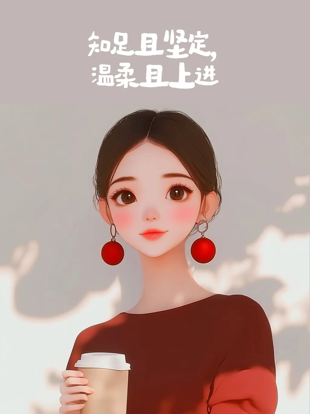 生活虽然普普通通，但也要乐在其中……